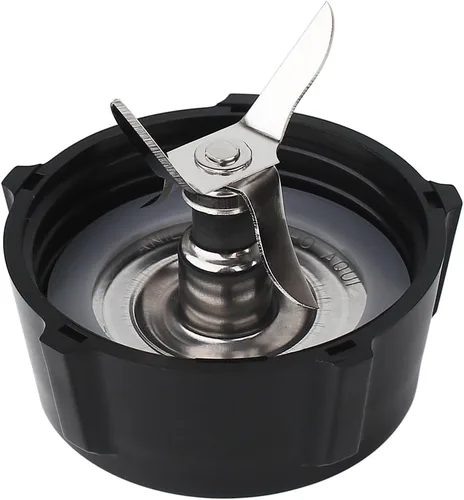 Vista 5 de Piezas de repuesto de 5 tazas con tapa cuadrada de vidrio con cuchilla, compatible con licuadora Oster Classic Series y licuadora Osterizer