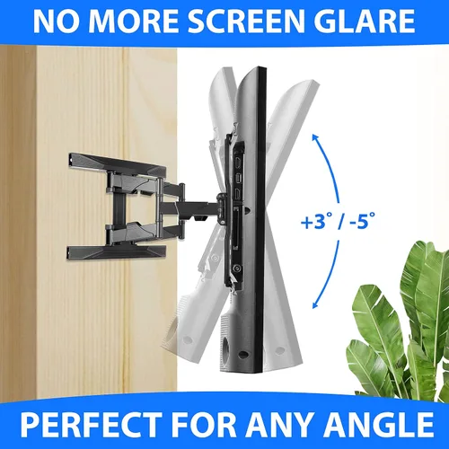 Vista 5 de Soporte de pared para TV Mount Factory para televisores de 40 a 70 pulgadas con cable HDMI (PRO-X6)