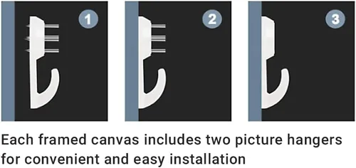 Vista 4 de Arte de Pared Inspiracional Lienzo Enmarcado 12 x 16 pulgadas (PARA CONVERTIRSE EN EL 1%) - Arte de Pared Decorativo con Citas Motivacionales