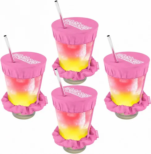 Vista 24 de Nightcap Coletero Cubrevasos - El Coletero Reutilizable para Prevención de Adulteración de Bebidas Como se Vio en Shark Tank