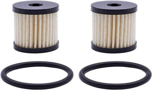 Vista 3 de Kit de filtro de combustible de 2 piezas 0707-0012 61011-04A compatible con Harley Davidson FLD/FLHR/FXD/FXDWG/FXDXI/FXSTC