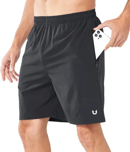 Vista 3 de NORTHYARD Pantalones cortos deportivos ligeros de secado rápido y de 7pulgadas para hombre, para senderismo, deportes, gimnasio, correr
