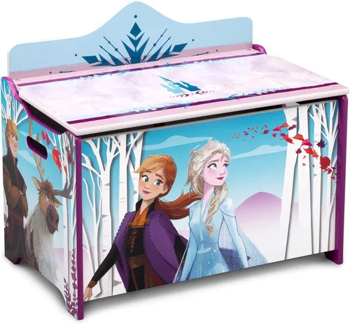 Vista 5 de Delta Children Juego de mesa y silla para niños con almacenamiento (2 sillas incluidas), ideal para artes y manualidades, merienda, educación