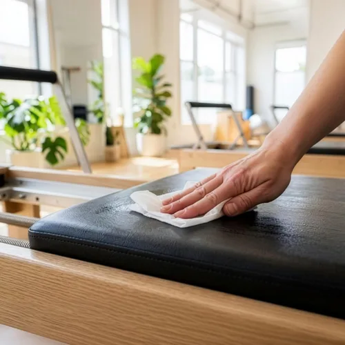 Vista 6 de Wipex Repuesto de toallitas de gimnasio a base de plantas, verificado por EWG, 700 unidades, limpiador de gimnasio de 8 x 8 pulgadas para equipos