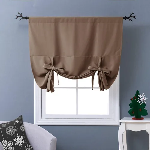 Vista 93 de NICETOWN Cortina Opaca con Aislamiento Térmico – Persiana Enrollable para Ventana de Bebé para Dormitorio/Acción de Gracias