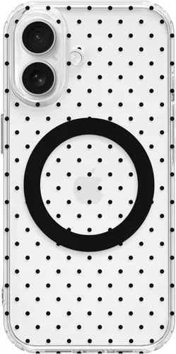 Vista 132 de Hython Funda para iPhone Air, diseño estético de lunares lindos, funda simple de 6.5 pulgadas, delgada, antiarañazos, parachoques de TPU suave, a