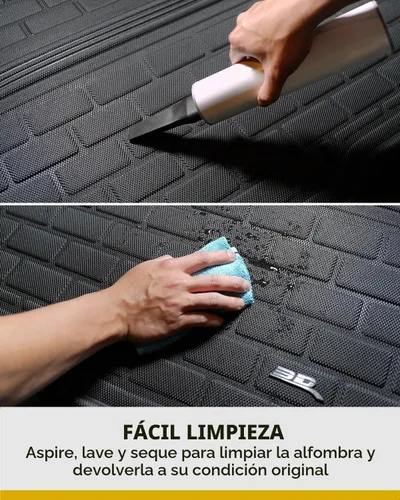 Vista 8 de 3D MAXpider Forro de carga Kagu de ajuste personalizado (negro) compatible con Tesla Model Y 2020-2025 - Forro de carga frontal