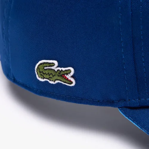 Vista 4 de Lacoste Gorra de béisbol de sarga para hombre, globo, talla M