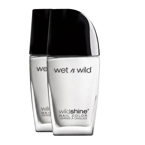 Vista 27 de wet n wild Wild Shine Esmalte de Uñas, Orange-Red Nuclear War, Color de Uñas Guerra nuclear