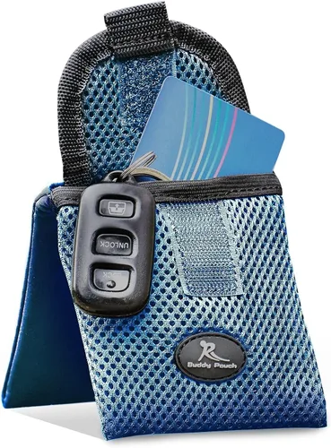 Vista 8 de Estuche personal magnético Running Buddy "Buddy Pouch" (6 pulgadas de largo x 4 pulgadas de ancho), negro, S