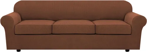 Vista 63 de H.VERSAILTEX Fundas de Sofá Elásticas para Cojines Fundas de Sofá para Muebles de Sala Fundas Protectoras