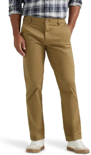 Vista 30 de Lee Extreme Motion Pantalón regular recto sin pliegues al frente para hombre