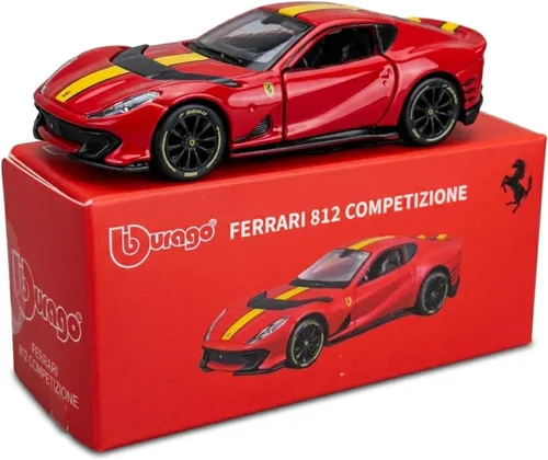 Vista 12 de Bburago Coche modelo de metal fundido a troquel a escala 1:64 de la serie Ferrari (430 Scuderia)