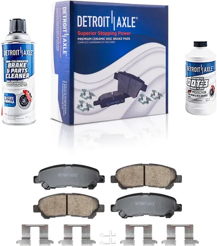 Vista 48 de Detroit Axle - Pastillas de Freno Traseras de Cerámica Izquierda Reemplazo de Pinza para Silverado Sierra Suburban 1500 Tahoe Yukon Escalade ESV EXT