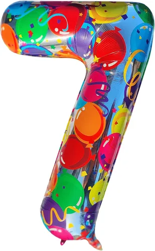 Vista 12 de Globos del número 0, globos arcoíris cero para decoraciones de cumpleaños de 10, 40 pulgadas, globos de neón grandes números 20, globos iridiscentes