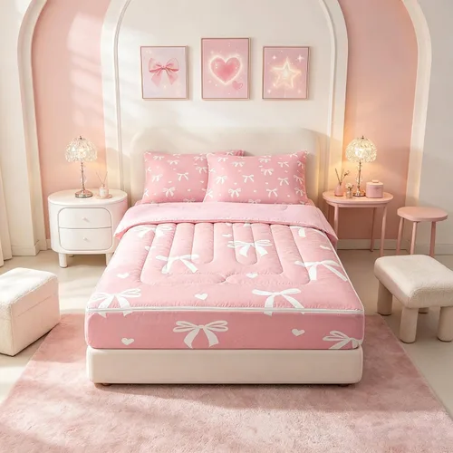 Vista 20 de Feelyou Juego de edredón con cremallera de leopardo tamaño individual Juegos de cama con cremallera y estampado animal para decoración de Marrón