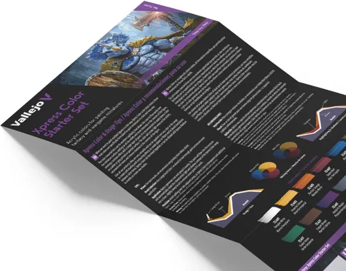 Vista 4 de Vallejo Xpress Color Starter Set for Painting Figures, Includes Exclusive Figure, Synthetic Brush and Step-by-Step Guide, Ideal for Skin, Scales