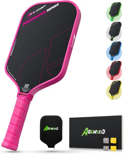 Vista 13 de Sport AKS Performance Series Pickleball Paddle Carbon Fiber Paddles Set with Toray T700 Friction Surface, 16mm Powerful Polymer Core, Good Control &