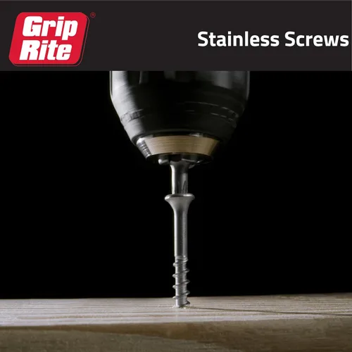 Vista 6 de Grip Rite MAXS214TH3051 - Tornillo de cabeza de acero inoxidable 305 de 2-1/4 pulgadas x #7 de 1 libra (paquete de 1 libra)
