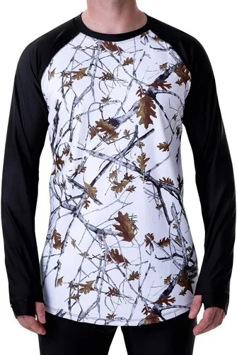 Vista 16 de BLACKSTRAP Camiseta Skyliner Crew Baselayer para hombre Negro