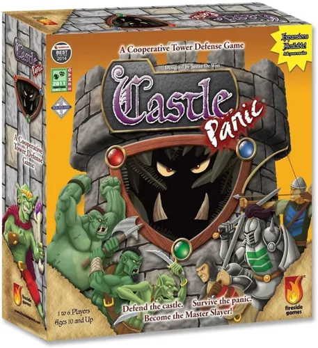 Vista 10 de The Wizard's Tower Castle Panic Expansion Juego de mesa para adultos y familia. Juego de mesa cooperativo. A partir de 8 años. Para 1 a 6 jugadores