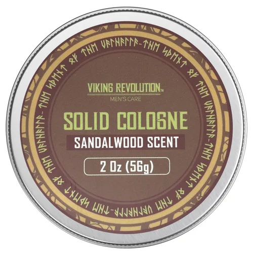 Vista 8 de Viking Revolution Palo Santo Colonia Sólida para Hombres 2 Oz - Perfume Sólido para Hombres con Colonia de Palo Santo para Hombres - Bálsamo
