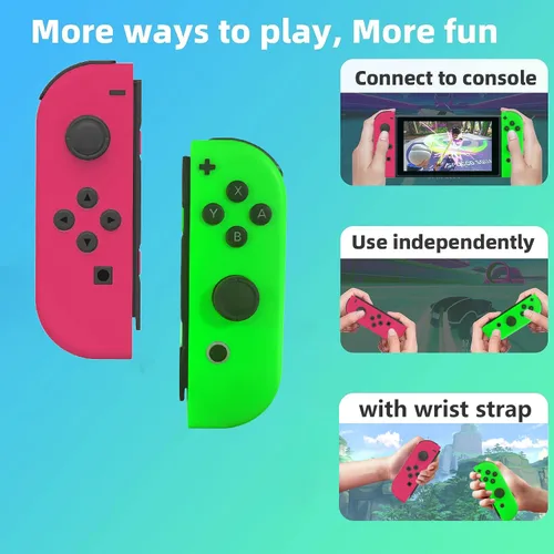 Vista 3 de SZDILONG Switch Controllers Replacement for SwitchOLEDLite, Switch Controllers for Nintendo Switch Controller,Switch Controllers Joypad