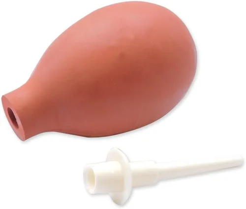 Vista 4 de Rectal Enema Syringe for Gentle Cleansing Enema Bulb Syringe RED