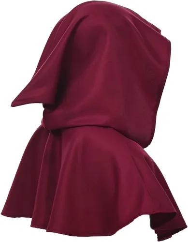 Vista 11 de BLESSUME Collar de cruz medieval con capucha pagana Wicca, accesorio para cosplay
