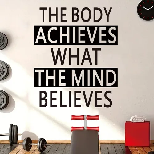 Vista 7 de SEATUNE Calcomanías de pared con citas inspiradoras, calcomanías de pared motivacionales para oficina, gimnasio, oficina, oficina, escuela, aula