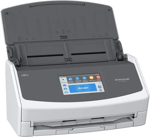 Vista 6 de Fujitsu ScanSnap iX1500 Escáner de documentos dúplex a color con pantalla táctil para Mac y PC (modelo negro, versión 2020) (renovado)