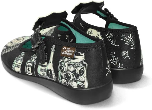 Vista 3 de Hot Chocolate Design - Zapatos planos para mujer, estilo Mary Jane