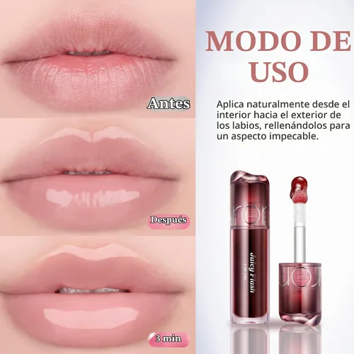 Vista 4 de rom&nd JUICY FLASH LABIO ACEITE 08 Jarabe de Frambuesa