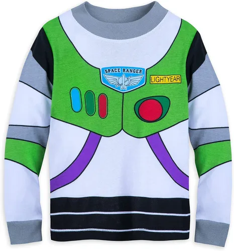 Vista 3 de Disney Disfraz de Buzz Lightyear PJ PALS para niños Multi colorido