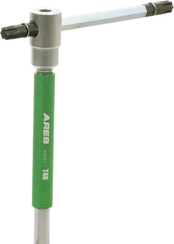 Vista 7 de ARES 44003 9-Pc Torx T-Handle Star Key Set - T10-T50, 3-Way Spinner