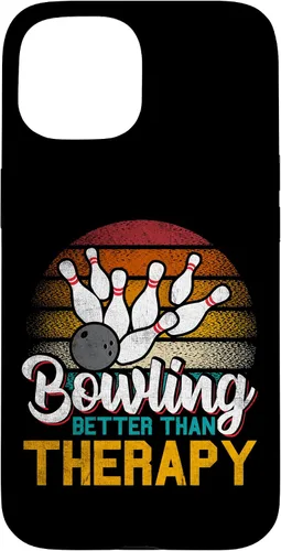 Vista 6 de iPhone 16 Bowling - Better Than Therapy Bowler Case