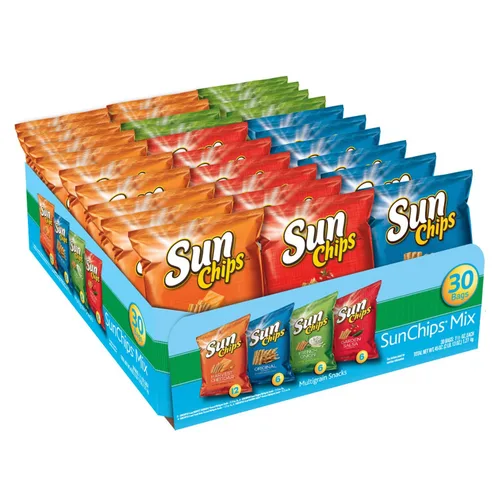Vista 29 de SunChips Paquete variado de aperitivos multicereal, 40