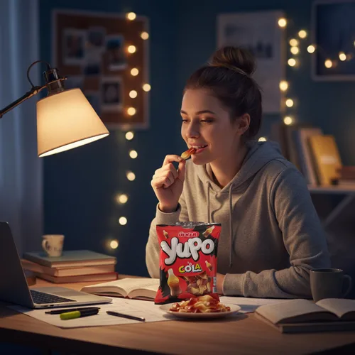 Vista 5 de Caramelos de gomita suaves y masticables con sabor a Cola a granel bolsa