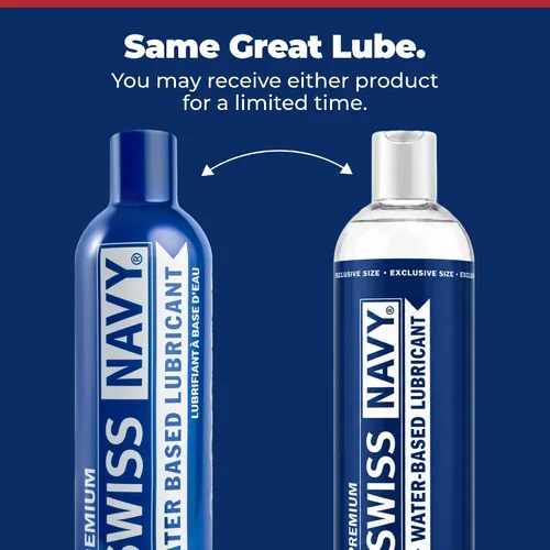 Vista 2 de Swiss Navy Lubricante a base de agua de alta calidad, 12 onzas, gel lubricante para hombres, mujeres y parejas, seguro para juguetes, fórmula que