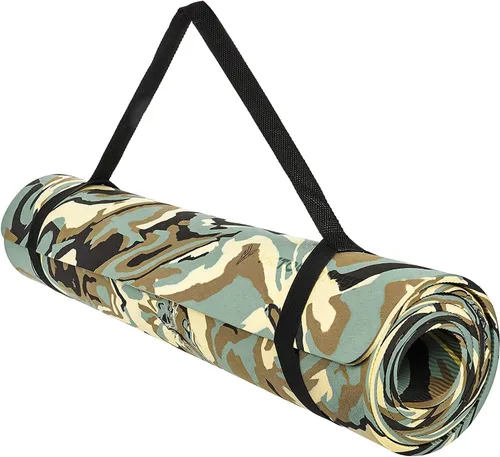 Vista 5 de Esterilla de yoga ecológica hecha de un material TPE de alta calidad que proporciona una textura antideslizante perfecta para entrenamientos