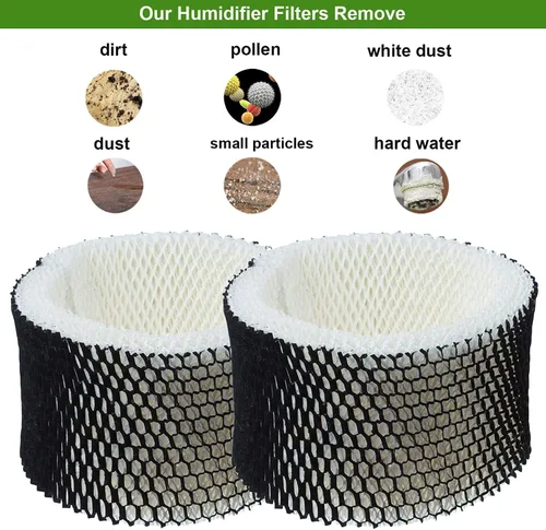 Vista 5 de Paquete de 8 filtros de absorción de humidificador compatibles con filtro de repuesto Holmes humidificador HWF62 y HWF62CS, filtro A