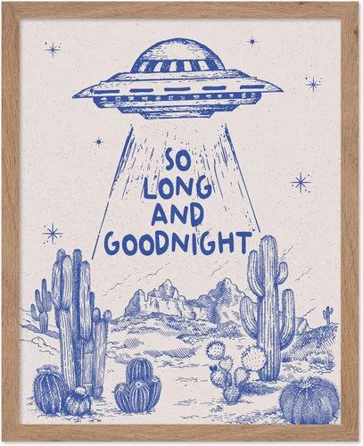 Vista 58 de Poster Master Póster de You've Yeed Your Last Haw, estampado retro de vaquero azul, arte occidental, arte moderno, arte del salvaje oeste, regalo