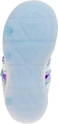 Vista 5 de Disney Girls Frozen Summer Light Up Sandals - Outdoor Slip-on Quick Dry Waterproof (ToddlerLittle Kid)