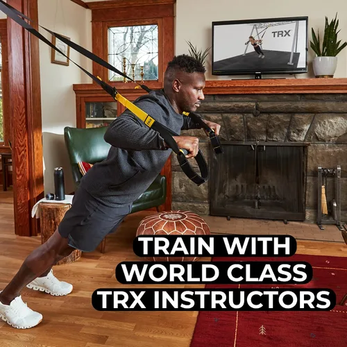 Vista 5 de TRX Entrenador de suspensión Pro3 + TRX Training Membresía bajo demanda de 6 meses