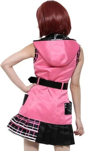 Vista 3 de miccostumes Disfraz de anime para mujer, vestido de cosplay con collar y cinturón
