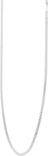 Vista 2 de Silpada Collar de cadena con dije de palomitas de maíz en plata de ley pulida, 18 pulgadas, no conocido