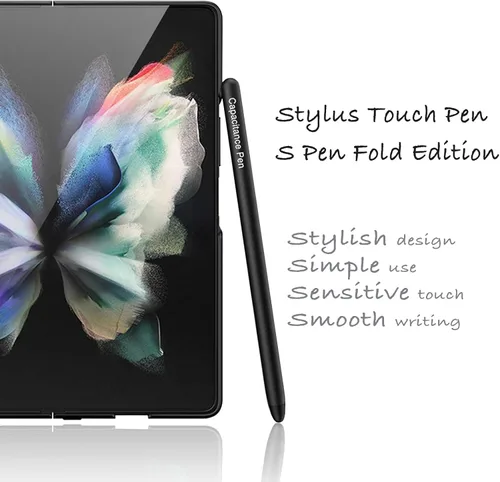 Vista 3 de S Pen para Galaxy Z Fold 4, Fold 3, Fold 2, Maezar Stylus Capacitive Touch Pen S Pen Fold Edition (punta suave de silicona) para Samsung Galaxy Z