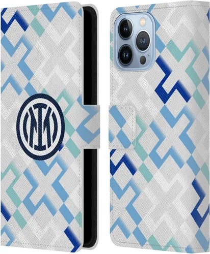 Vista 35 de Head Case Designs Officially Licensed Inter Milan Away 2025/26 Crest Kit Leather Wallet Case Compatible with Apple iPhone 11