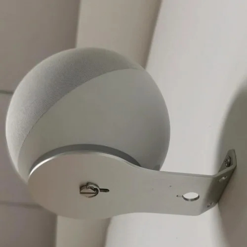 Vista 8 de ATOPHK Soporte de pared para Ech_ooo de 4ª generación y 3ª generación, aluminio de grado aeronáutico, 2 ángulos ajustables, compatible con Alexa