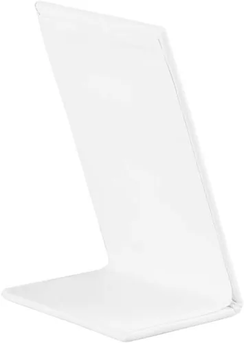 Vista 5 de MOOCA Juego de 6 piezas de cuero sintético cubierto para aretes, soporte de exhibición colgante de joyería organizador para aretes, estante colgante